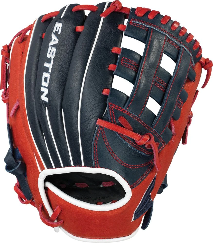 Easton -Easton easton future elite series navy red white 11 inch youth infield baseball glove fe1100 7