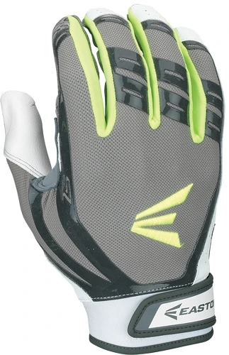 Easton -Easton easton hf hyperskin turboslot a121881 women s fastpitch softball batting gloves 4